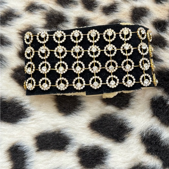 Jewelry - Gold Crystal Choker
